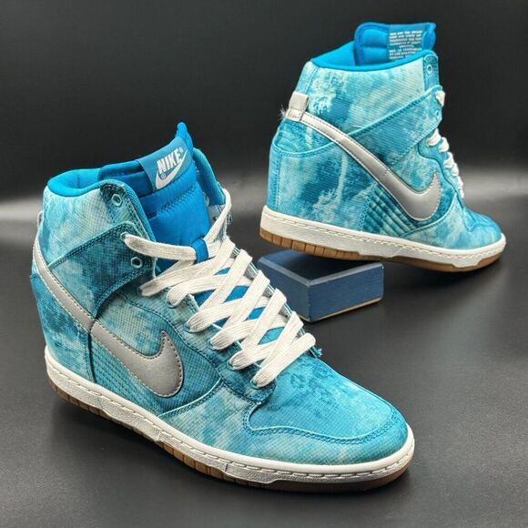 Nike Wmns Dunk Sky Hi Wedge Print - Picture 6 of 11